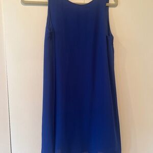 Cobalt Blue Shift Dress